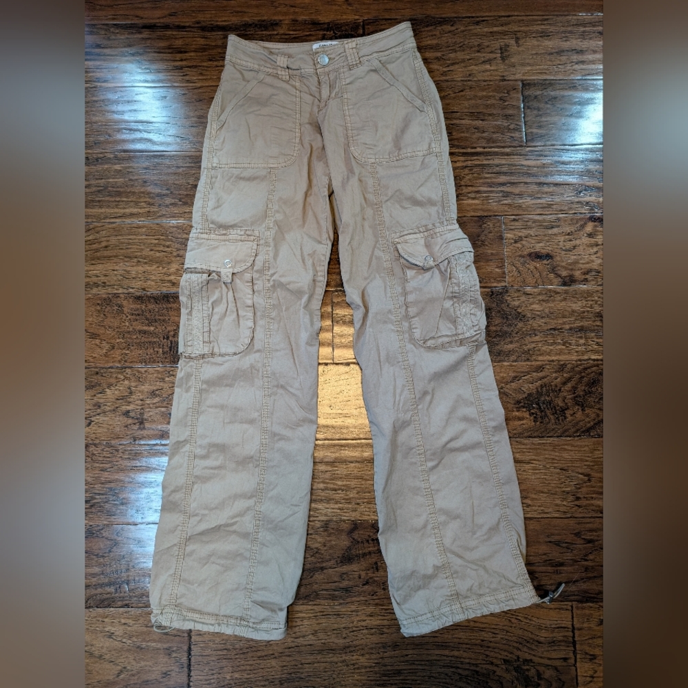 Garage Tan Cargo Pants Size 00